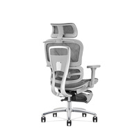Chaise de bureau ergonomique avec protection de la taille Chaise d'ordinateur sédentaire avec posture assise confortable