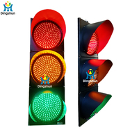 Feux de signalisation de sécurité routière à écran complet de 300 mm, haute qualité, haute luminosité, boîtier PC, flèche directionnelle