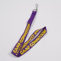 CH Wholesale Sublimation Printing Polyester Lanyards With Logo Custom Certification Keychain OEM ODM ECO Promotion Event Gifts