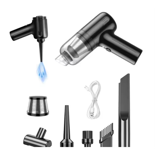 High Power Cordless Car Vacuum Cleaner Handheld Auto Vacuum for Pet Hair Car Detailing Mini Portable Vehicle Vacuum