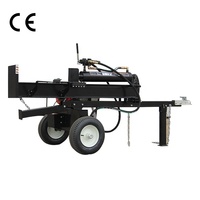 Machine à opto de chine séparateur de bûches, avec scie et séparateur et levage de lot, processeur de bois de chauffage