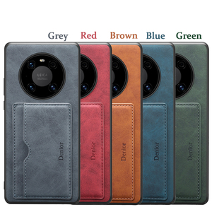 Denior | Funda de teléfono de cuero PU con inserción elástica para <span class=keywords><strong>Huawei</strong></span> Mate/<span class=keywords><strong>P</strong></span>/Nova Series y bolsa para tarjetas (1 ranura para tarjetas) - Product Image 2