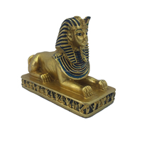 Statue en résine égyptien personnalisée de haute qualité, la grande sphère pour les souvenir de voyage, vente en gros,