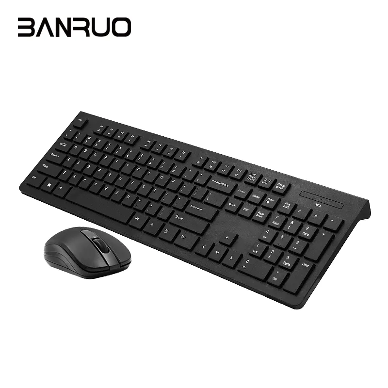 2.4G Wireless Keyboard and Mouse Portable Gaming Keyboard Mouse Combo Set For Notebook Laptop Desktop PC Computer