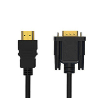 Plug and Play Compatible con todos los chips HDMI a VGA cable 1080p 4K adaptador 1,8 m adaptador Kabel