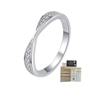 QX Custom Fine Luxury Vintage Jewelry 925 Sterling Silver Moissanite Cocktail Ring Women Wedding Gift - Product Image 1