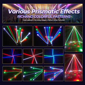 Éclairage de scène à effet lumineux 60W avec télécommande, gradation ultra-lisse 0~100%, lumière de fête disco <span class=keywords><strong>DJ</strong></span> pour boîte de nuit, lampes LED - Product Image 5