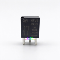 Boîtier de relais HFV9 024-1ZS 24V 5 broches Micro Relais 306 307 312 320 330