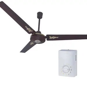 Ventilateur de plafond indien moderne 56 pouces ventilateur de plafond dissimulé avec ventilateur de plafond anglais spécifications