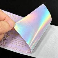 Impression d'étiquettes personnalisées pour flacons cosmétiques, autocollants en vinyle en rouleau pour emballage de flacons, soins de la peau, parfums, gels douche