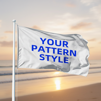Drapeau national personnalisé en gros avec logo, 90x150cm (3x5FT), 100% polyester durable, fanion de la Palestine Libre, Liberté
