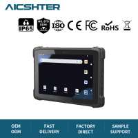 Tablette industrielle entièrement robuste 10,1 pouces MTK Android IP65 étanche aux chocs et à la poussière, double SIM 4G LTE GPS NFC MIL-STD-810H