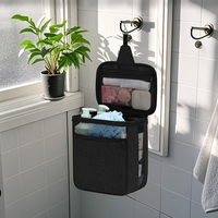 Sac de Douche Multifonctionnel Personnalisé Imperméable à Séchage Rapide en Maille, Sac de Voyage Suspendu pour Articles de Toilette, Sac de Rangement Portable pour Salle de Bain