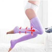 Chaussettes de compression en gros pour femmes et hommes, hauteur genou, soutien du mollet, compression graduée, pour la course, la gym, l'athlétisme et le remodelage des jambes