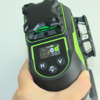 Niveau laser industriel 16 lignes à faisceau vert, le plus vendu, avec batterie au lithium, prise en charge OEM/ODM, affichage numérique, outil de mesure