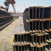 Viga de Acero H de Gran Tamaño S355JR EN10025, Secciones de Brida Ancha para Construcción de Estructuras de Portales de Entrepisos en Talleres