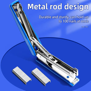 <span class=keywords><strong>Grapadora</strong></span> de gran tamaño para estudiantes y oficinas que ahorra trabajo con <span class=keywords><strong>grapas</strong></span> gruesas, suministros de oficina al por mayor - Product Image 2