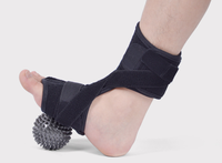 Fasciite plantaire réglable Attelle de nuit Orthèse de soutien de chute de pied pour la protection