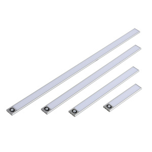 Commutateur de capteur de bande de LED en forme de U 1m 3m profil de dissipateur thermique panneau mural en aluminium encastré pour armoires de cuisine canal LED monté - Product Image 1