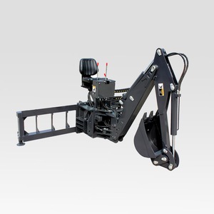 Chargeuse compacte XC740 XC750K XC760K CLG776A CLG777A avec <span class=keywords><strong>godet</strong></span> 4-en-1, pelle arrière et <span class=keywords><strong>malaxeur</strong></span> à béton Noir/Jaune Garantie 1 an - Product Image 4