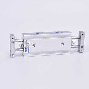 Table coulissante à double tige cylindrique CXSW6-10/20/30/40/50 de type SMC avec connexion filetée double axe en L CXSWL CSMWM - Product Image 4