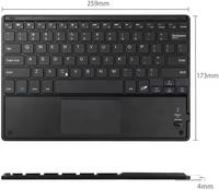 Pengiriman Cepat untuk Keyboard Nirkabel Pintar dengan Touchpad untuk iPad