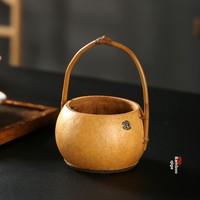 Creatieve handgemaakte bamboe kalebasmandje - kleine opbergmand voor snackbox en thee, provincie Guizhou