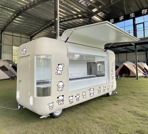 รถพ่วงรถบรรทุกอาหารทาโก้พร้อมแผ่นเหล็กและสถานีเตรียมอาหารเม็กซิกัน - Product Image 4