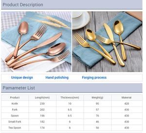 Posate per posate in acciaio inossidabile Set regalo di <span class=keywords><strong>5</strong></span> pz - Product Image 2