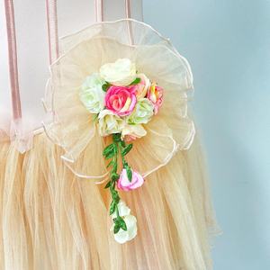 R0182 गुलाबी खाद्य क्रेकर बैलेट वाल्ट्ज फूलों के पेशेवर रोमांटिक टुटू - Product Image 6