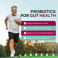 RUNXIN Sachet de probiotiques à marque privée personnalisée, poudre de boisson instantanée soluble dans l'eau, compléments alimentaires pour adultes et enfants