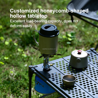 Table portable d'extérieur légère, table pliante, fabriquée en fibre de carbone et aluminium pour la randonnée, les voyages, le camping, les pique-niques