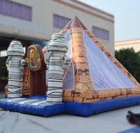 Aire de jeux gonflable intérieure Mysterious Pyramid pour enfants
