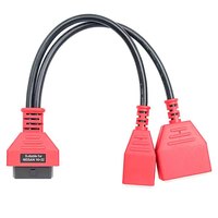 Enchufe de 16 pines + 32 pines a cables adaptadores de conector hembra OBD2 de 16 pines
