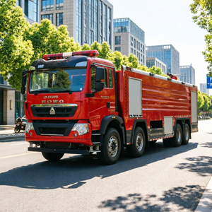 Camions de lutte contre l'incendie Sinotruk HOWO 12 roues 8*4 NEUFS Camions de sauvetage et de lutte contre l'incendie HOWO de haute qualité avec citerne à eau et mousse de 25000 litres - Product Image 1