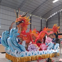 Fournitures de défilé professionnelles pour dragon chinois, défilé de carnaval personnalisé