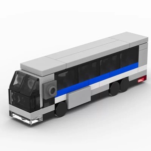 Sets <span class=keywords><strong>de</strong></span> Construcción <span class=keywords><strong>de</strong></span> Autos MOC Personalizados, Mini Autobuses, Camiones, <span class=keywords><strong>Furgonetas</strong></span>, Autos <span class=keywords><strong>de</strong></span> Carreras, Vehículos <span class=keywords><strong>de</strong></span> Transporte, Juguetes <span class=keywords><strong>de</strong></span> Bloques <span class=keywords><strong>de</strong></span> Construcción - Product Image 1