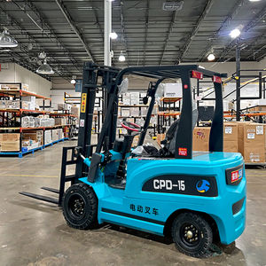 Venta caliente de fábrica 1ton 2ton 3ton 4ton Elevador de batería Carretilla elevadora eléctrica de litio para hoteles y condiciones de venta al por menor Nuevo - Product Image 1