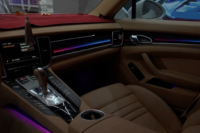 Kit d'éclairage ambiant pour Porsche Panamera 2010-2016 Éclairage intérieur amélioré Kit d'éclairage dynamique et décoratif