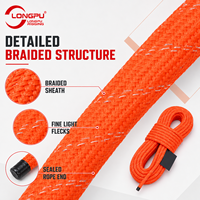 Corde statique LONGPU en nylon torsadé 2 brins 9mm 10mm 10.5mm 11mm 12mm 14mm – Haute résistance pour protection, levage auxiliaire et charge lourde