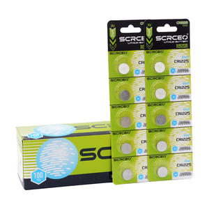 इलेक्ट्रॉनिक वॉच कार कुंजी रिमोट कंट्रोल के लिए r1225 3v बटन सेल लिथियम बैटरी - Product Image 3