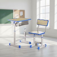 Bureau et chaise d'étudiant pas chers, prix compétitif, chaise ergonomique de bureau, bureau et chaise ergonomiques pour étudiants