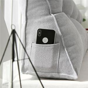Twin Queen Vua nhung nêm tựa lưng đọc sách hình tam giác giường gối tựa lưng sang trọng đệm - Product Image 6