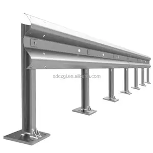 Hot Sale Galvanized Highway Steel Two-Wave Guardrail Chinese Manufacturer