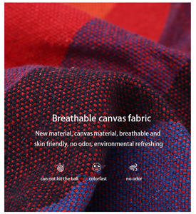 <span class=keywords><strong>Hamac</strong></span> d'extérieur en <span class=keywords><strong>toile</strong></span> <span class=keywords><strong>de</strong></span> coton personnalisé, <span class=keywords><strong>tente</strong></span> <span class=keywords><strong>de</strong></span> camping, couette, léger, lit double arc-en-ciel avec support - Product Image 5