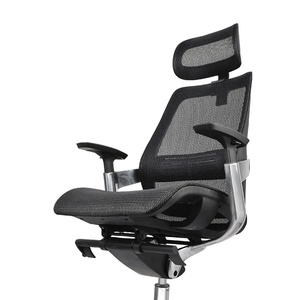 Chaise de bureau ergonomique à dossier haut en maille, confortable et moderne, personnalisable en usine, pivotante et confortable - Product Image 6