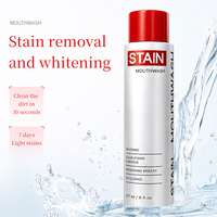 Bain de bouche blanchissant STAIN pour éclaircir les taches dentaires en 7 jours, formule non irritante pour hommes et femmes