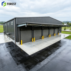 Entrepôt commercial modulaire en acier préfabriqué prêt à l'emploi avec grande capacité pour la logistique - Product Image 1
