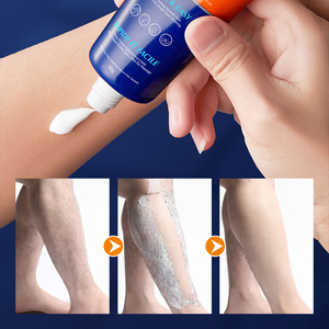 Crème dépilatoire chimique SADOER en marque propre, rafraîchissante et hydratante, soin de la peau, épilation corporelle, 60 g pour femmes - Product Image 2