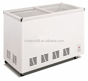 アイスクリーム用曲面ガラス扉付きチェストフリーザー販売中 - Product Image 5